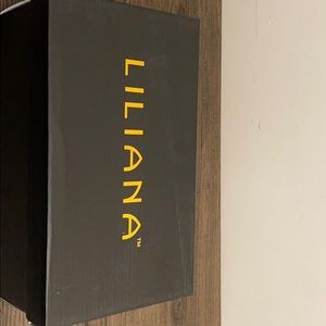 Liliana white clear heels